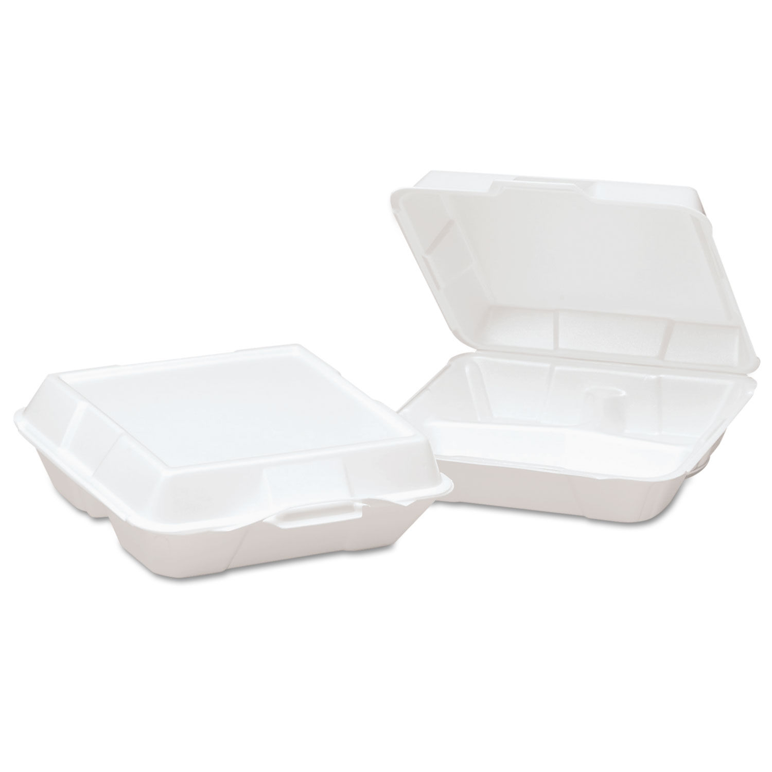 150 pcs Disposable Clamshell Food Take Out Container Box To Go 9.25 x 6.5 x  2.25