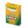 CYO501402 - Nontoxic Anti-Dust Chalk, 3" x 0.31" Diameter, White, 12 Sticks/Box