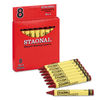 CYO5200023038 - Staonal Marking Crayons, Red, 8/Box