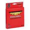 CYO5200023051 - Staonal Marking Crayons, Black, 8/Box