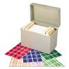 SMD67170 - AlphaZ Color-Coded Labels Starter Set, A-Z, 1 x 1.63, Assorted, 10/Sheet, 220 Sheets/Box