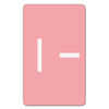 SMD67179 - AlphaZ Color-Coded Second Letter Alphabetical Labels, I, 1 x 1.63, Pink, 10/Sheet, 10 Sheets/Pack