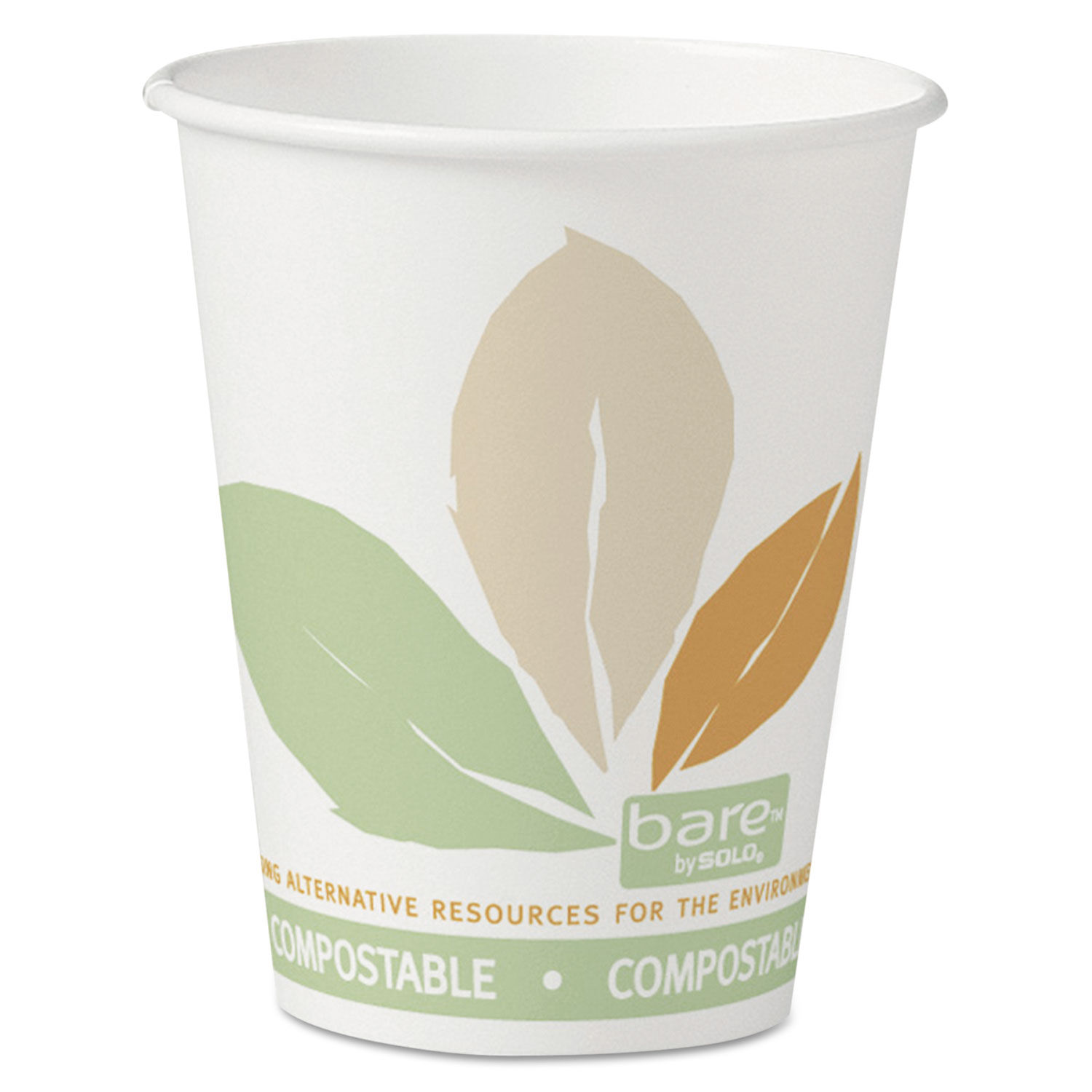 White Solo Paper Cup 8 oz (Pack of 50)