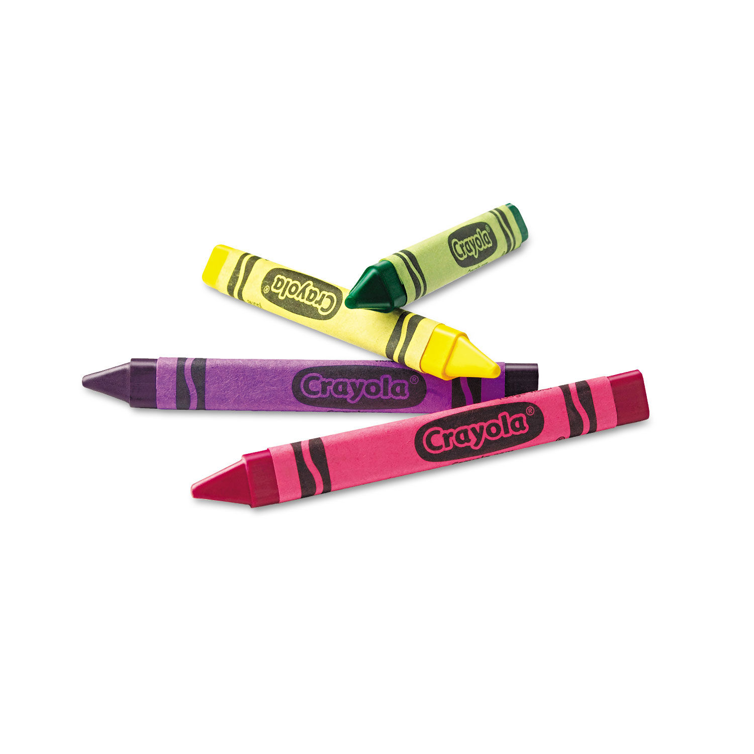 Crayola Triangular Anti-roll Crayons - CYO524008 