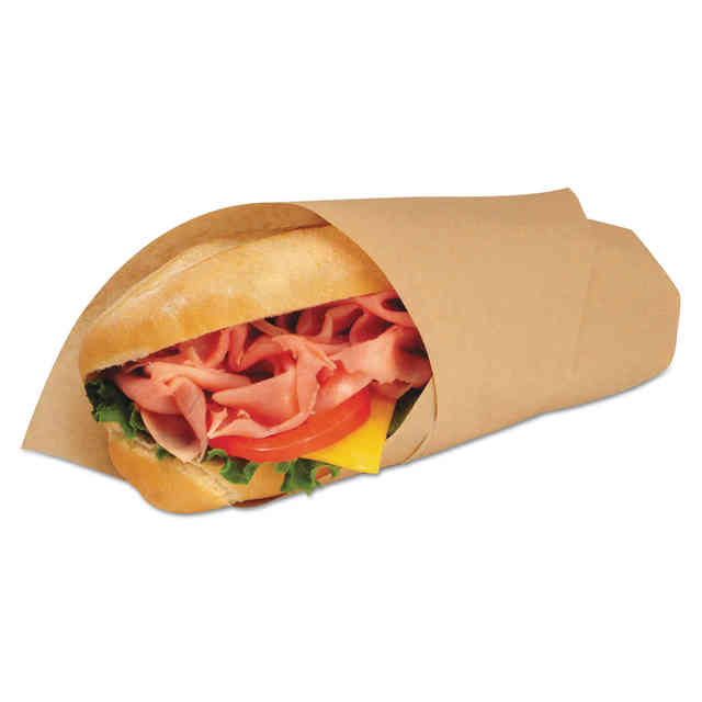 EcoCraft Grease-Resistant Paper Wraps and Liners, Natural, 14 x 14, 1,000/Box, 4 Boxes/Carton EcoCraft Grease-Resistant Paper Wraps and Liners, Natural, 14 x 14, 1,000/Box, 4 Boxes/Carton