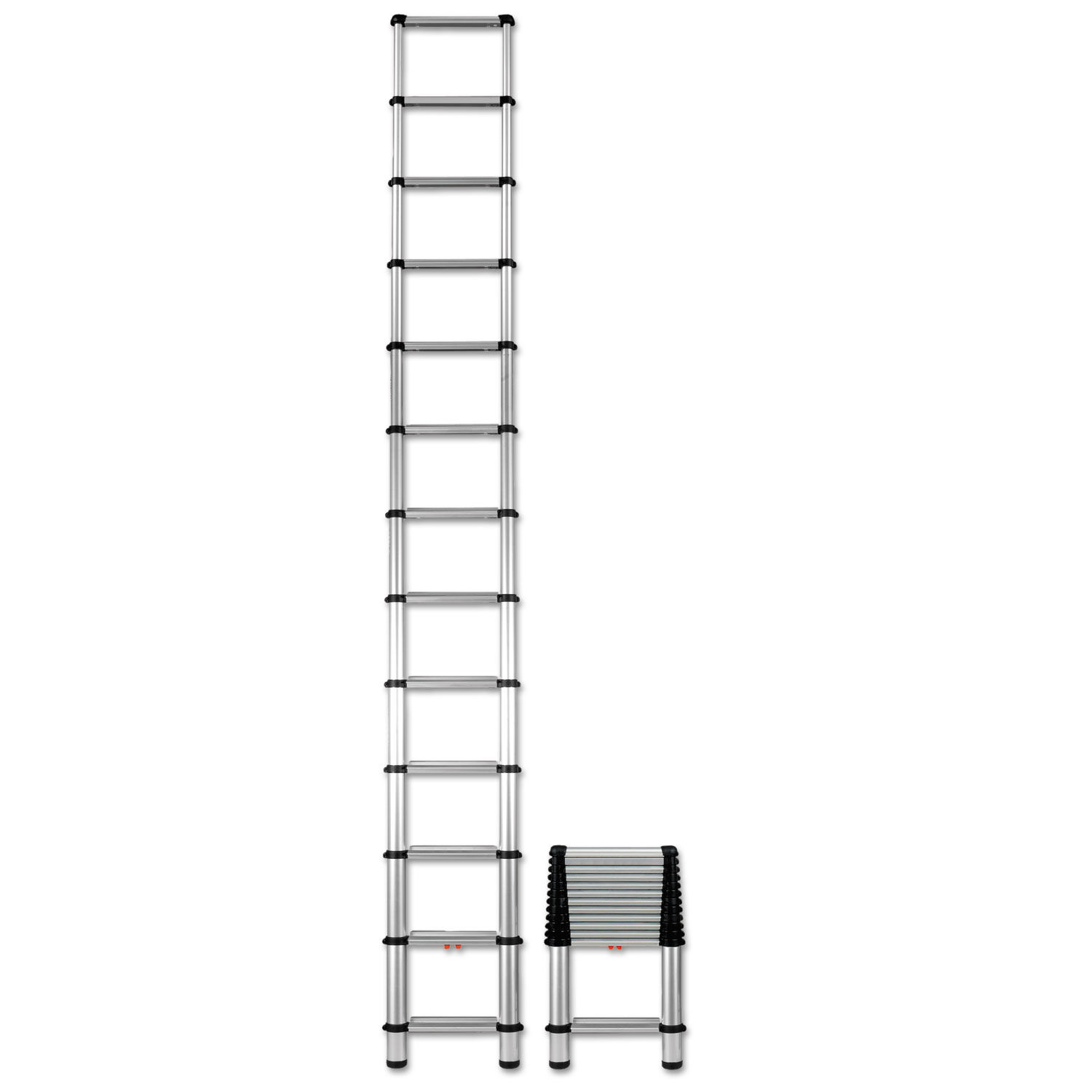 telescopic extension ladder