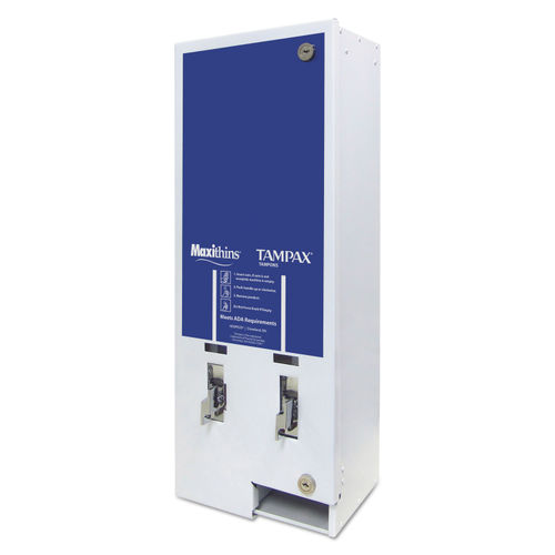 Dual Sanitary Napkin/Tampon Dispenser by HOSPECO® HOS1FREE