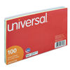 UNV47256 - Index Cards, Ruled, 5 x 8, Assorted, 100/Pack