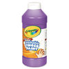 CYO551316040 - Washable Fingerpaint, Violet, 16 oz Bottle