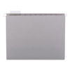 SMD64063 - Colored Hanging File Folders with 1/5 Cut Tabs, Letter Size, 1/5-Cut Tabs, Gray, 25/Box