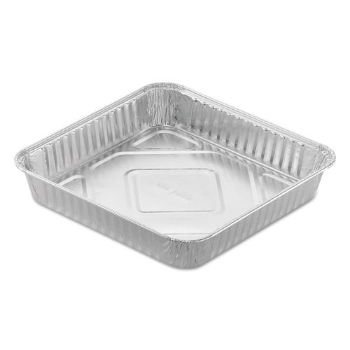 Square 11 ounce Aluminum Foil dessert pans