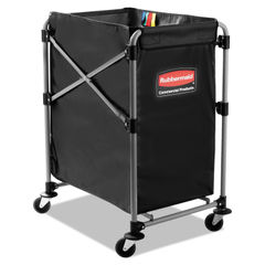 Rubbermaid, 9T74, Microfiber, Janitor Cart