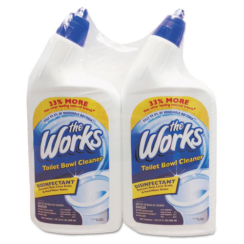 Disinfectant Toilet Bowl Cleaner by The Works® KIK33302WK