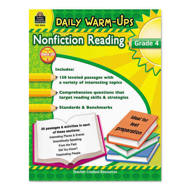 Daily Warm-Ups: Nonfiction Reading by Teacher Created Resources