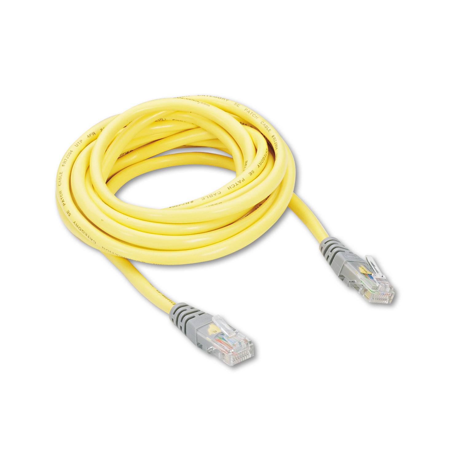 CAT5e Crossover Patch Cable by Belkin® BLKA3X12610YLWM