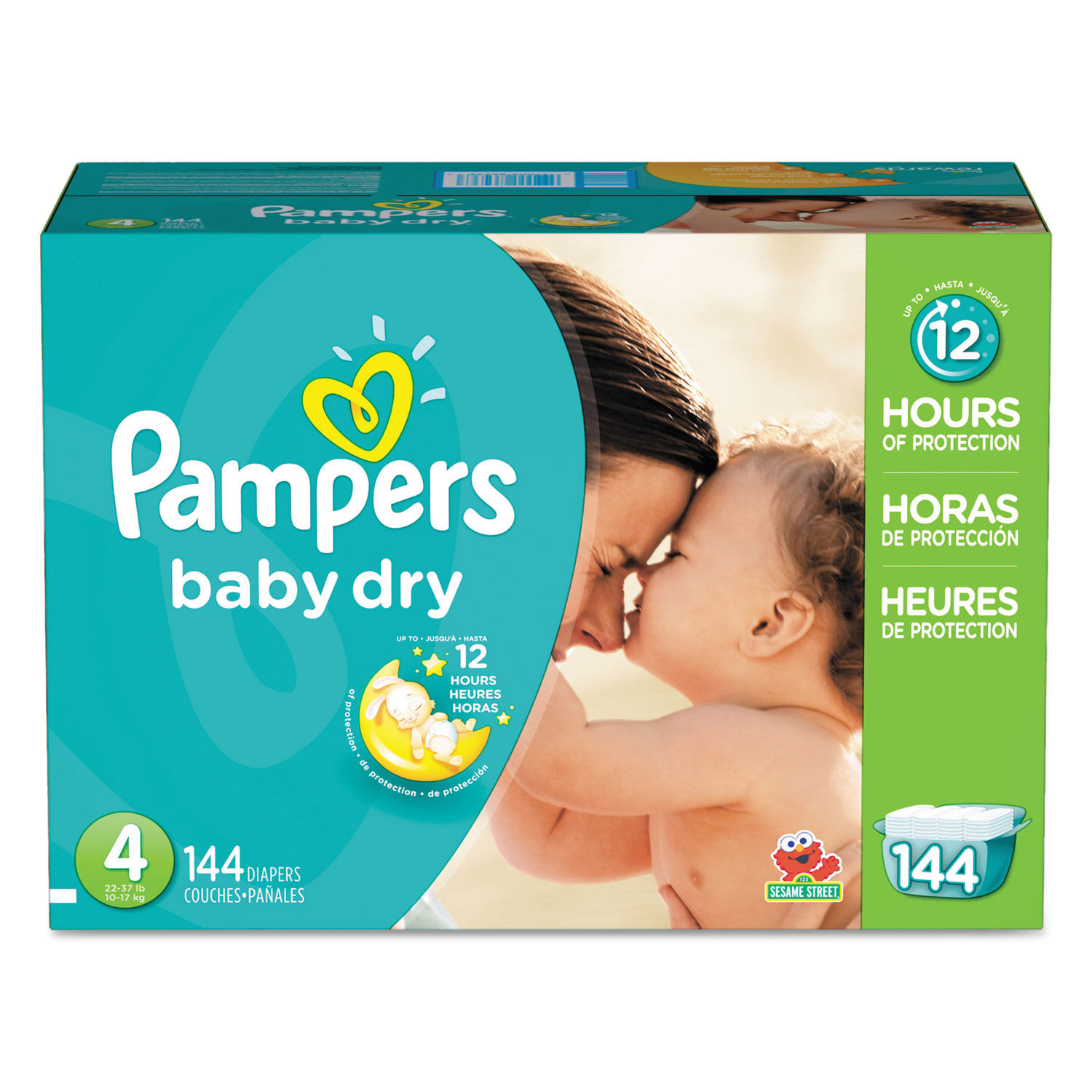 baby dry pampers 4