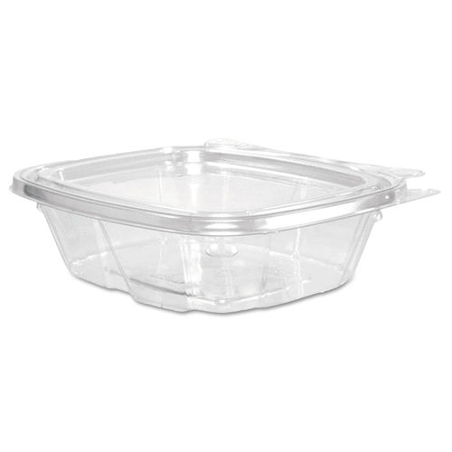 4 Compartments Clear Containers With Tamper Evident For Snacks and