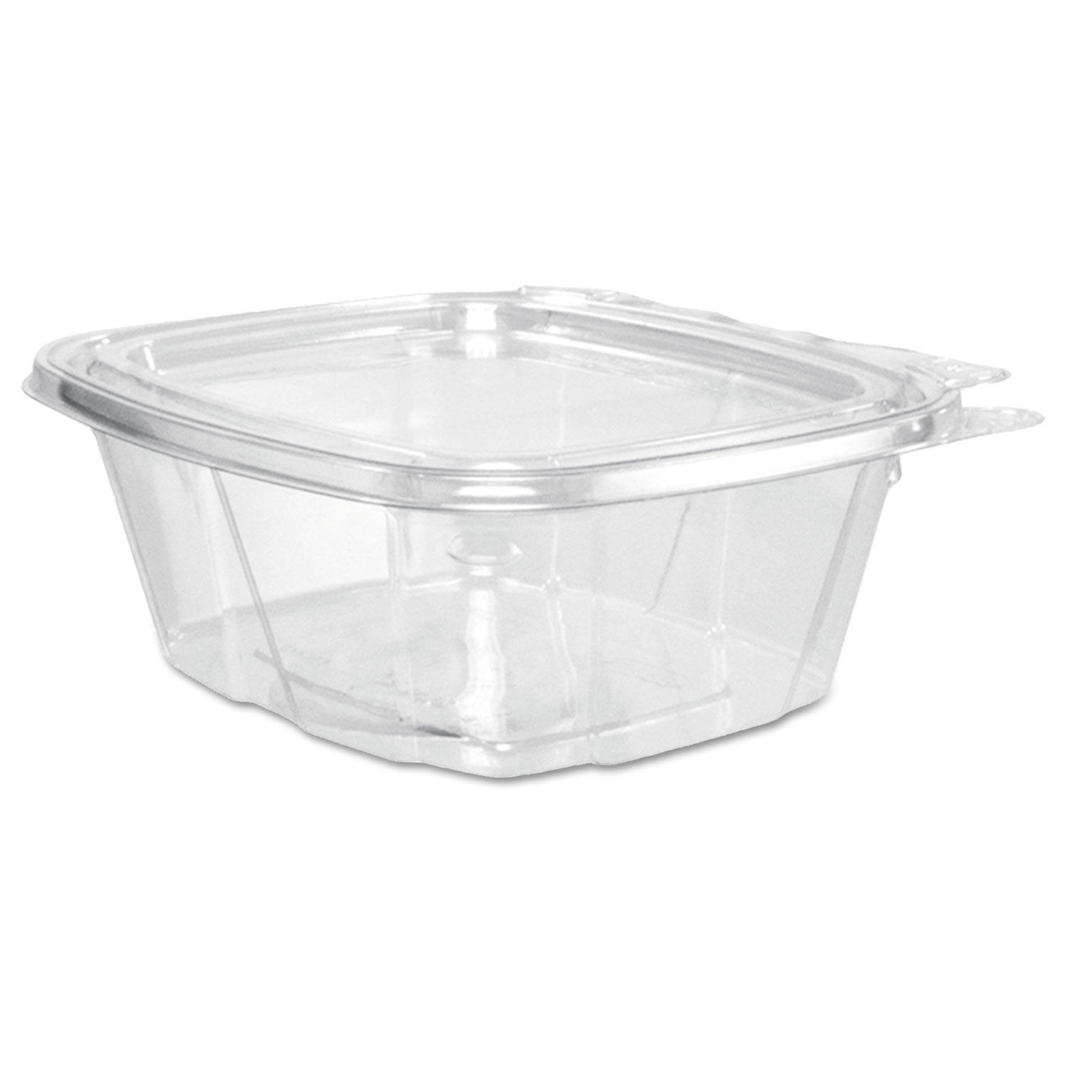 Dart Hinged Lid Carryout Food Containers 3 Compartments 2 516 H x 7 12 W x  8 D White Pack Of 200 - Office Depot