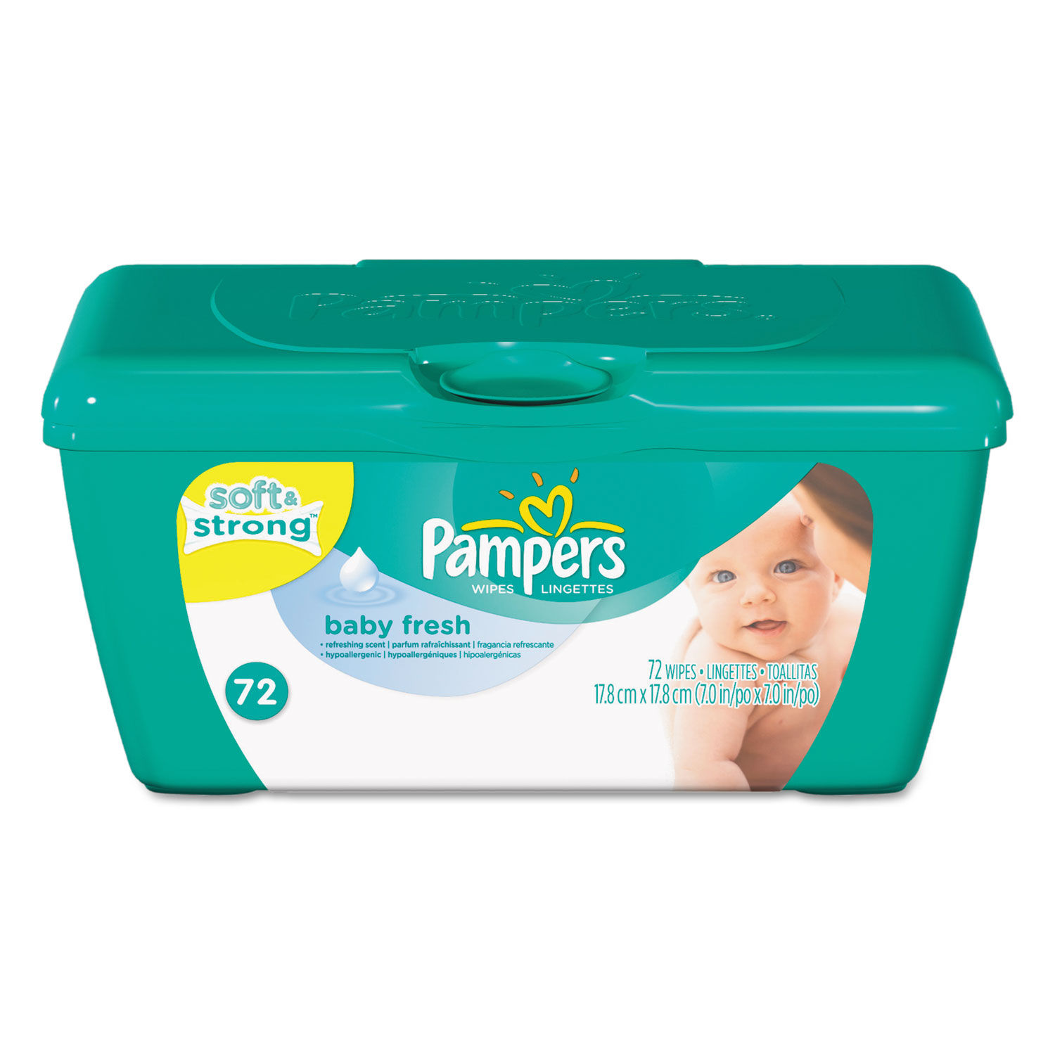 pampers wipes box