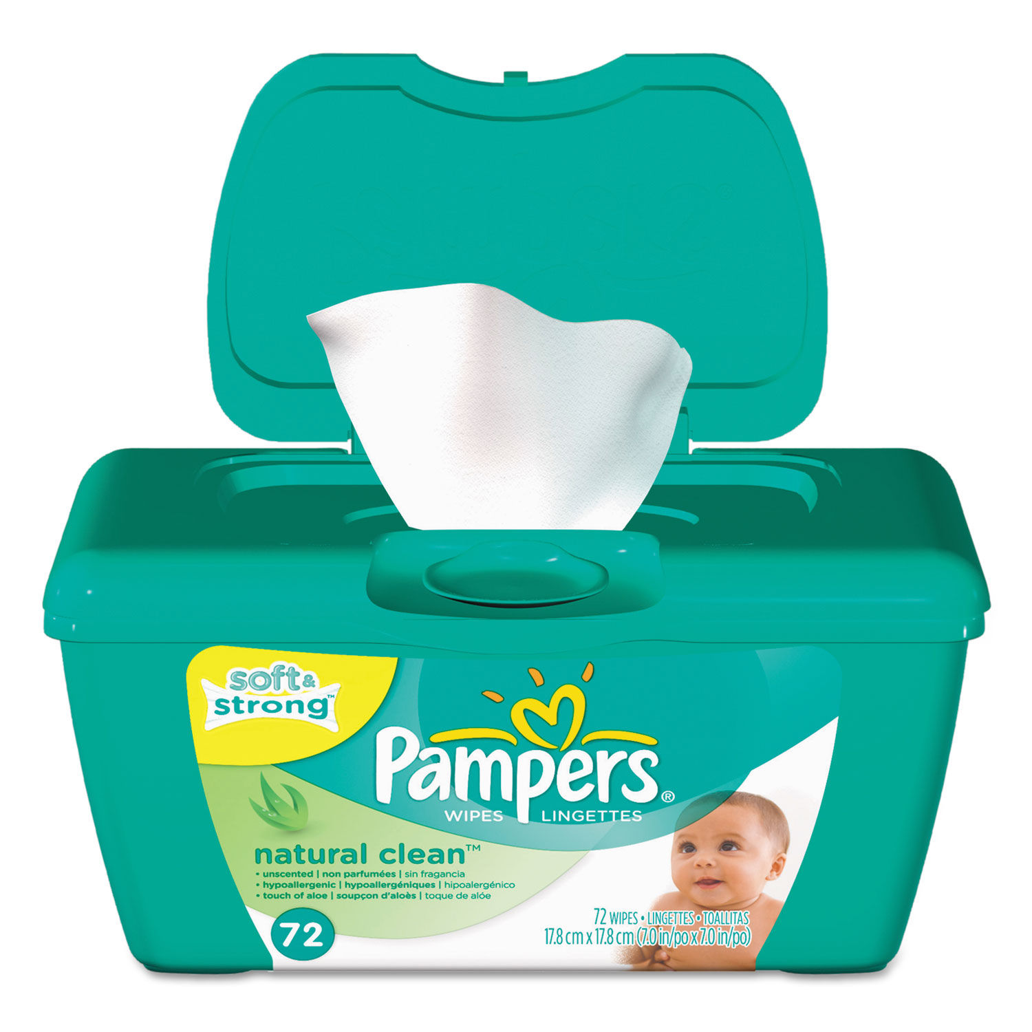 pampers wipes box
