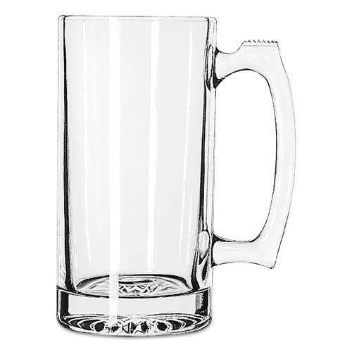 Libbey Clear Glass Coffee Mug, 13 Ounce -- 12 per case