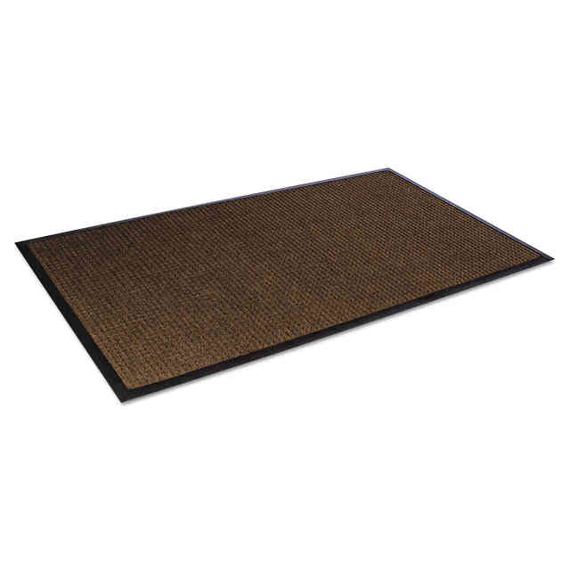 Super-Soaker Wiper Mat with Gripper Bottom, Polypropylene, 36 x 120, Dark Brown Super-Soaker Wiper Mat with Gripper Bottom, Polypropylene, 36 x 120, Dark Brown