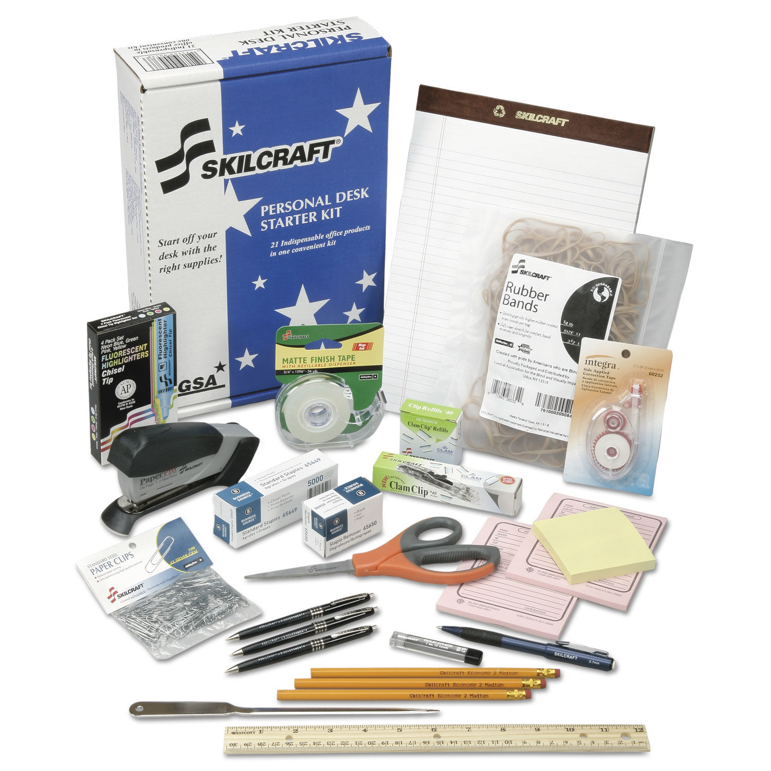 NSN3862444 : SKILCRAFT® 7520013862444 Skilcraft Custom Stamp Order Kit