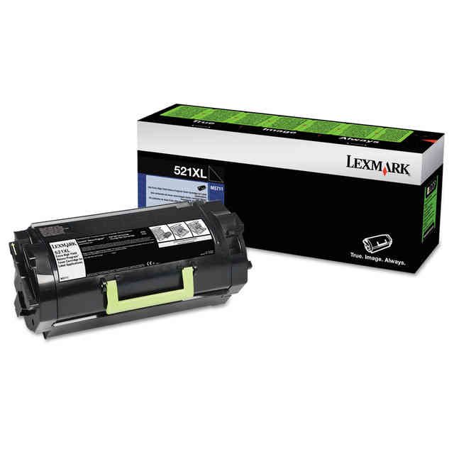 52D1X0L Return Program Extra High-Yield Toner, 45,000 Page-Yield, Black 52D1X0L Return Program Extra High-Yield Toner, 45,000 Page-Yield, Black