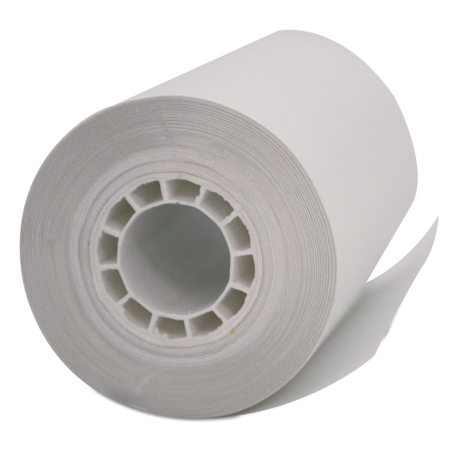 white packing paper roll