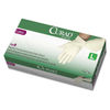 MIICUR8106 - Latex Exam Gloves, Powder-Free, Large, 100/Box