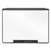 QRTMMP75 - Motion Portable Dry Erase Marker Board, 36 x 24, White Surface, Black Plastic Frame