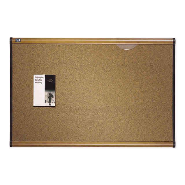 Prestige Bulletin Board, Brown Graphite-Blend Surface, 48 x 36, Graphite Gray Aluminum Frame Prestige Bulletin Board, Brown Graphite-Blend Surface, 48 x 36, Graphite Gray Aluminum Frame