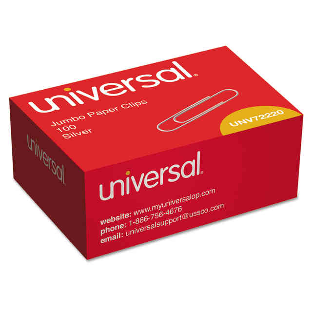 UNV72220 Large Paper Clips by Universal