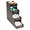 VRTVFC1916RC - Narrow Condiment Organizer, 8 Compartments, 6 x 19 x 15.88, Black