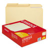 UNV16113 - Double-Ply Top Tab Manila File Folders, 1/3-Cut Tabs: Assorted, Letter Size, 0.75" Expansion, Manila, 100/Box