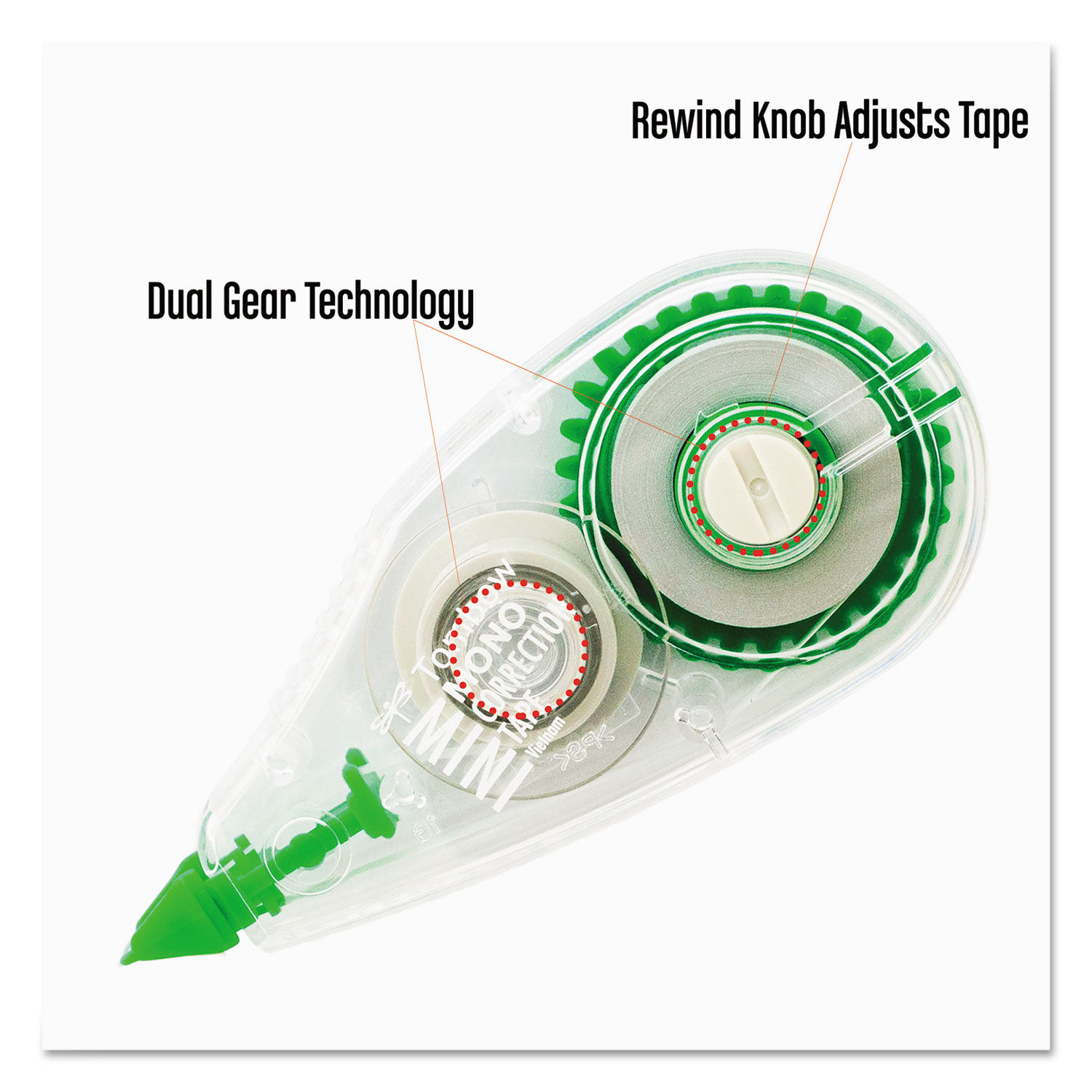 MONO Correction Tape Refill, 0.17 x 472 - BOSS Office and Computer  Products