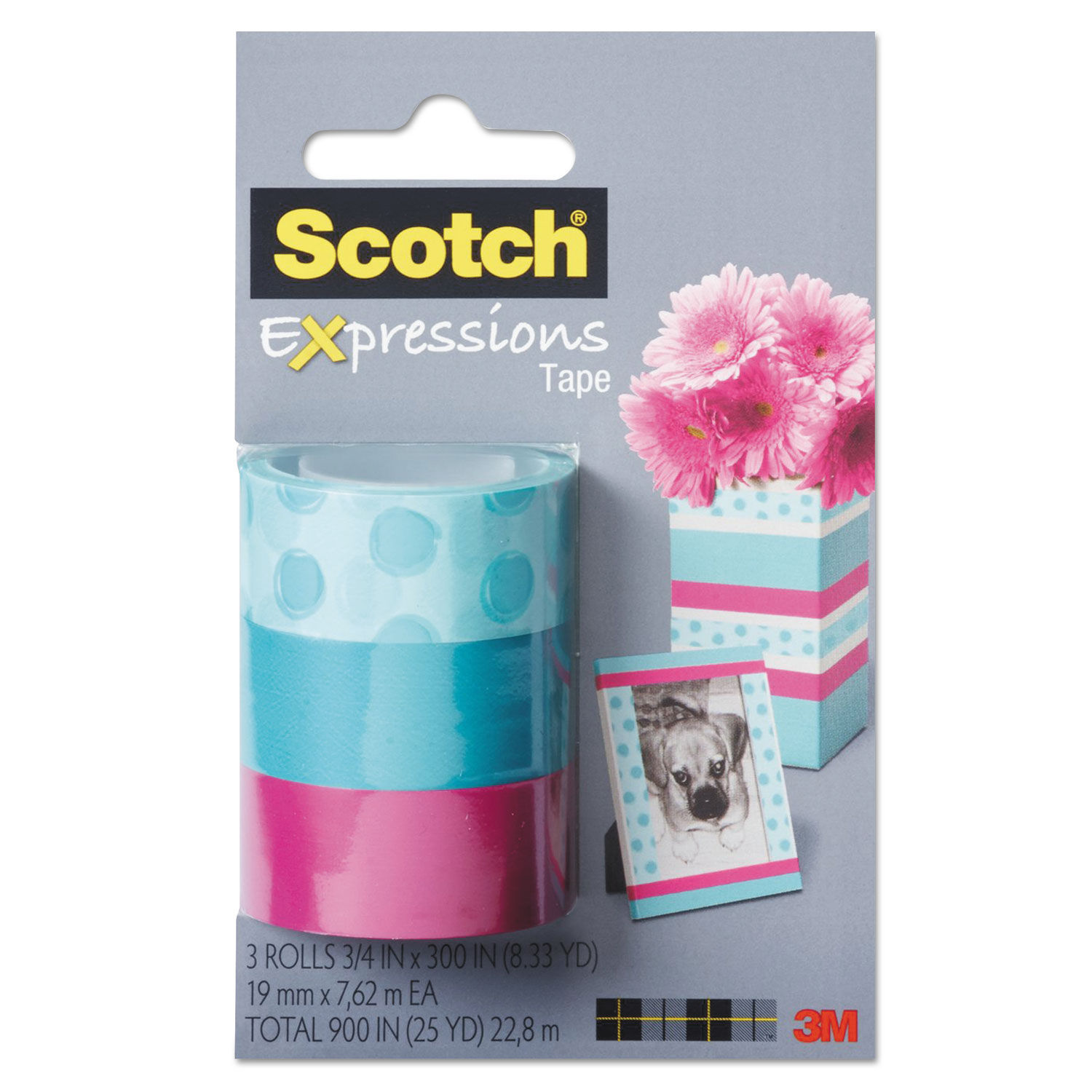 Scotch Magic Tape 25 m (Pack of 3)