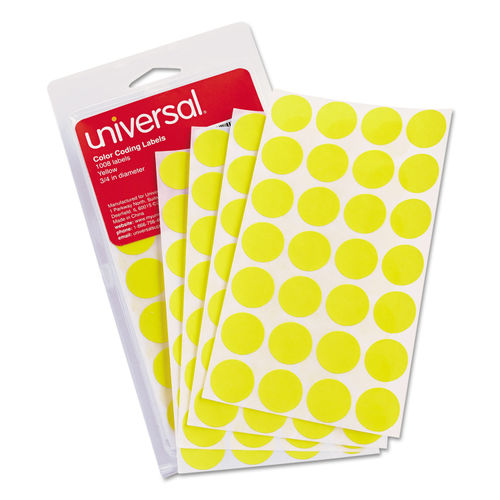 Avery Assorted Colors Removable Color Coding Labels for Laser & Inkjet  Printers