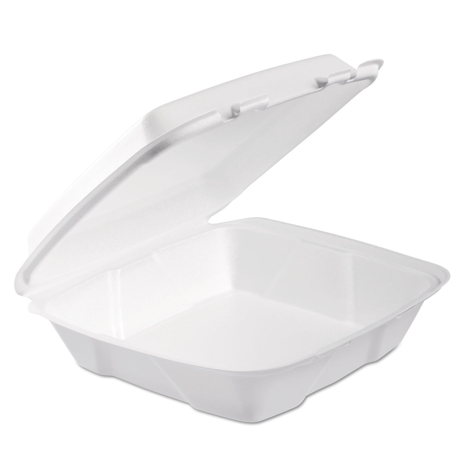 Dart Foam Hinged Lid Container - DCC90HTPF1R