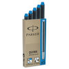 PAR1950208 - Refill Cartridge for Parker Washable Ink Fountain Pens, Blue Ink, 5/Pack