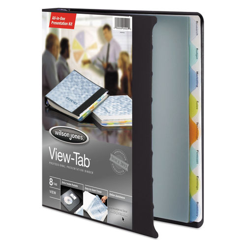 1 Round Presentation Binder, Gray