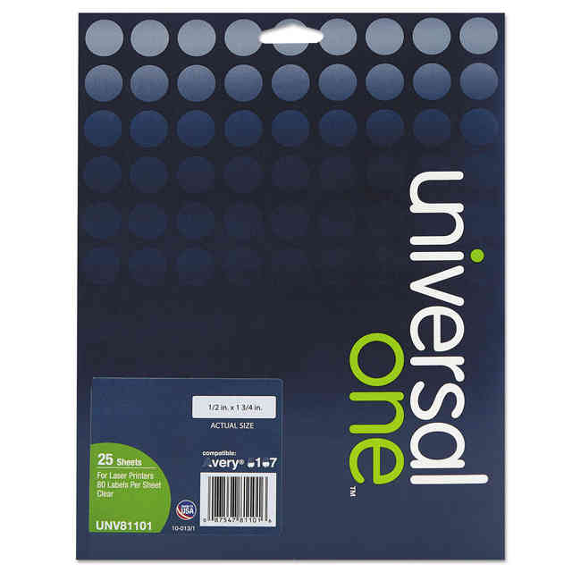 Business Source Clear Return Address Laser Labels - 1/2 Business Source Clear Return Address Laser Labels - 1/2