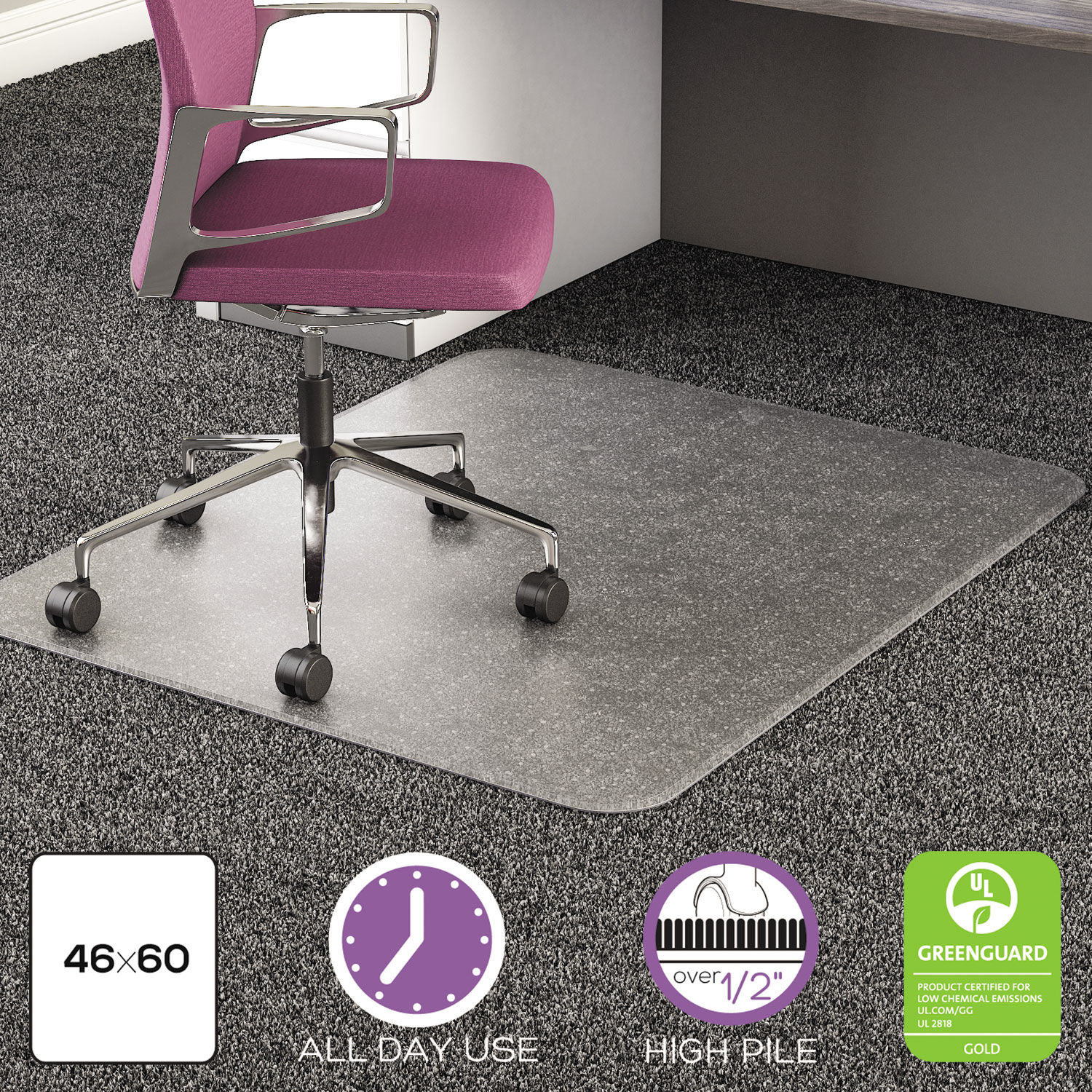 chair mat for high pile carpet canada