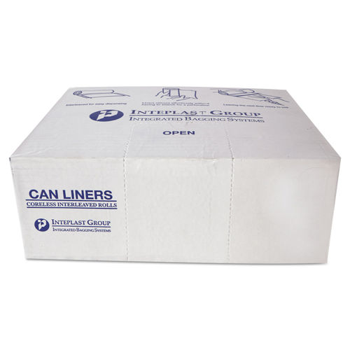 Ultra Plus Can Liners, 60 gal, 14 microns, 38 x 60, Natural, 200/Carton