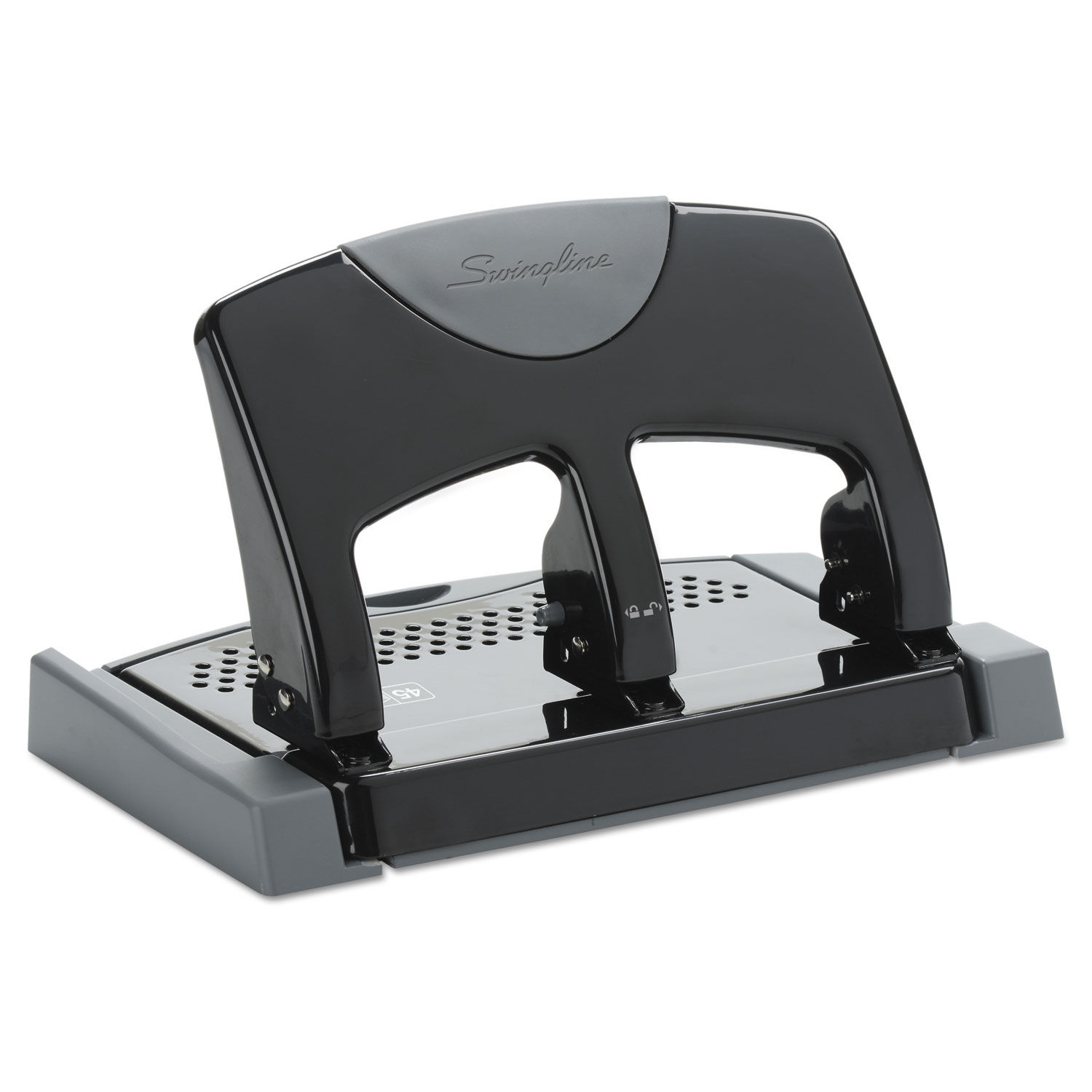 Swingline Smart Touch Compact 3 Hole Paper Punch, 20 Sheet