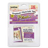 BRTTZEAF231 - TZ Photo-Safe Tape Cartridge for P-Touch Labelers, 0.47" x 26.2 ft, Black on White