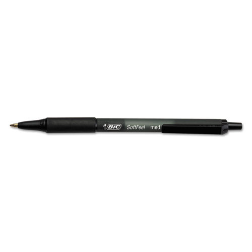 BIC Soft Feel Retractable Ballpoint Pen – Black