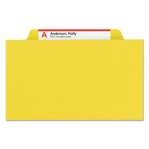 6Section Pressboard Top Tab Pocket Classification Folders by Smead