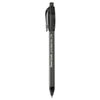 PAP6380187 - ComfortMate Ultra Ballpoint Pen, Retractable, Fine 0.8 mm, Black Ink, Black Barrel, Dozen