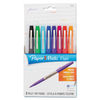 PAP1927694 - Flair Felt Tip Porous Point Pen, Stick, Extra-Fine 0.4 mm, Assorted Ink and Barrel Colors, 8/Pack